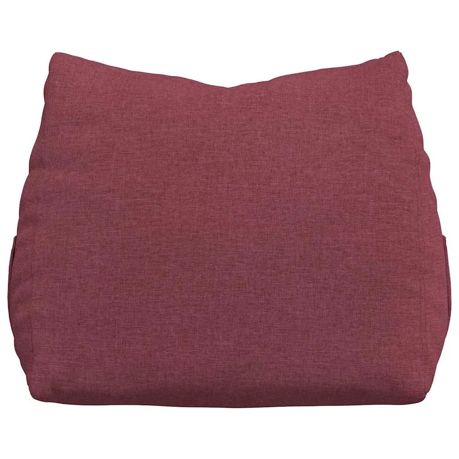 Coussin de Dos Bordeaux 60 x 20 x 50 cm tissu - 6