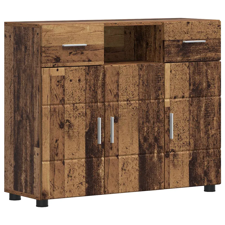 Cabinet en Bois avec tiroir Bois ancien 88,5 x 30,5 x 73 cm - 2