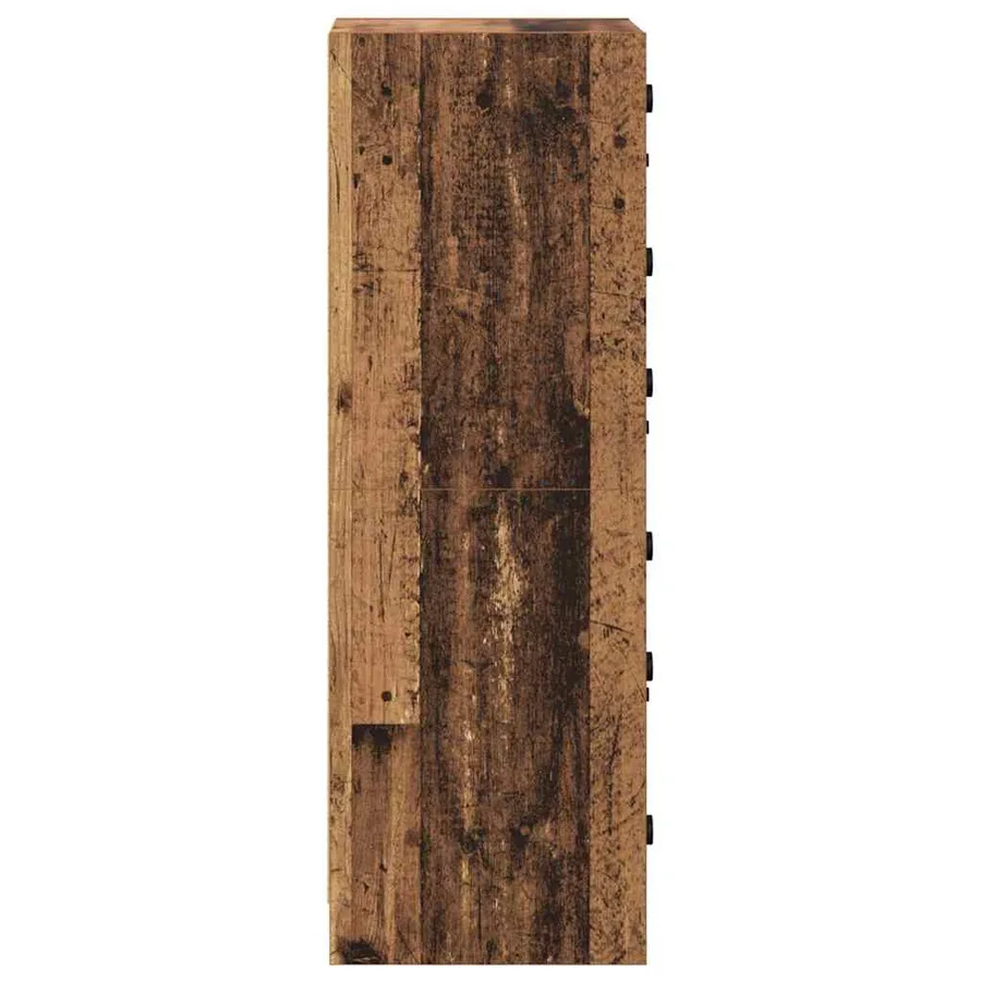 Haut Armoire Bois Ancien 35 x 37 x 109 cm Bois d'ingénierie - 7