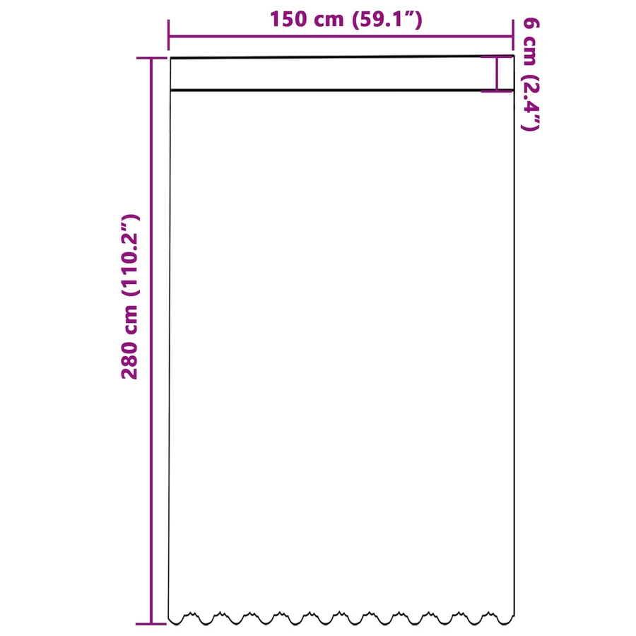 Rideau en Dentelle Floral Blanc 280 x 150 cm Polyester - 8