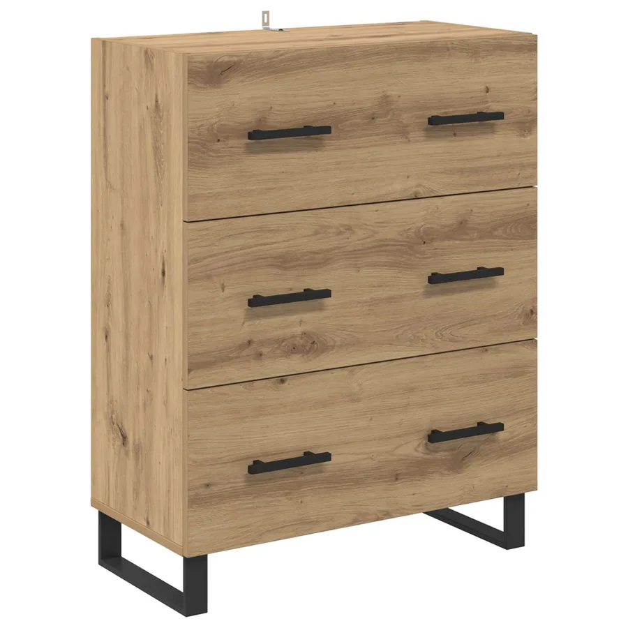 Buffet Chêne artisanal 69,5 x 34 x 90 cm - 2