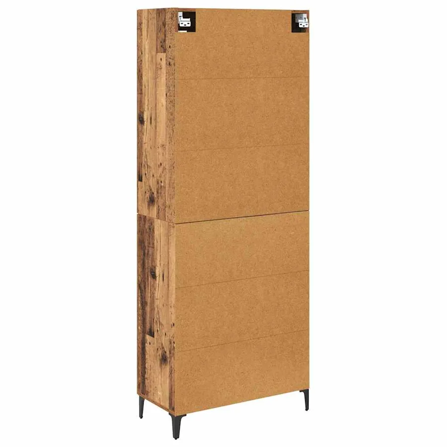 Haut Armoire Bois Ancien 69,5 x 34 x 180 cm Bois d'ingénierie - 10