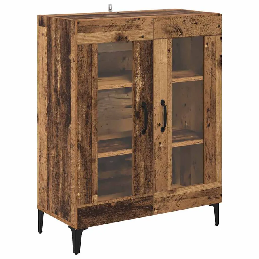 Haut Armoire Bois Ancien 69,5 x 34 x 180 cm Bois d'ingénierie - 7