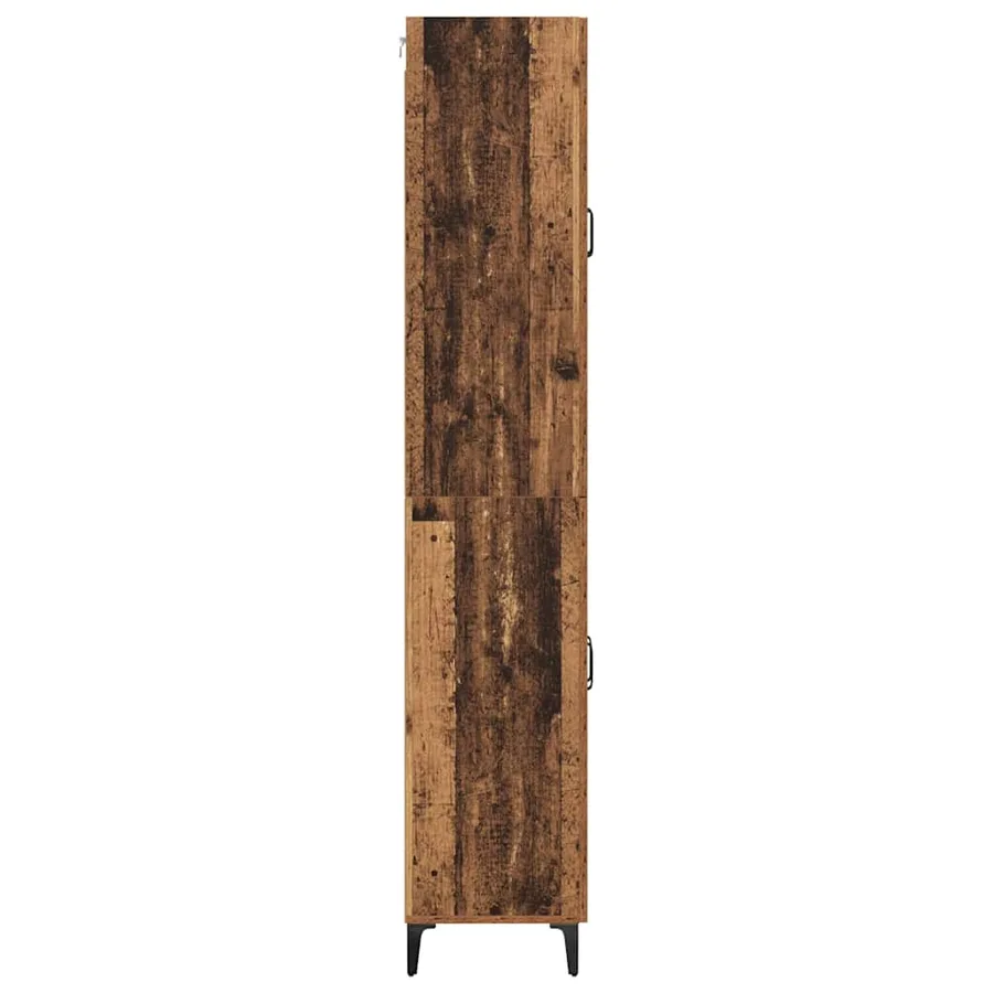 Haut Armoire Bois Ancien 69,5 x 34 x 180 cm Bois d'ingénierie - 9