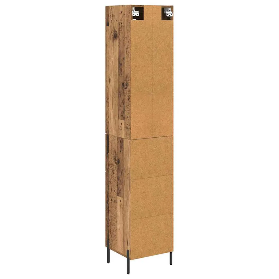 Haut Armoire Bois Ancien 34,5 x 34 x 180 cm Bois d'ingénierie - 8