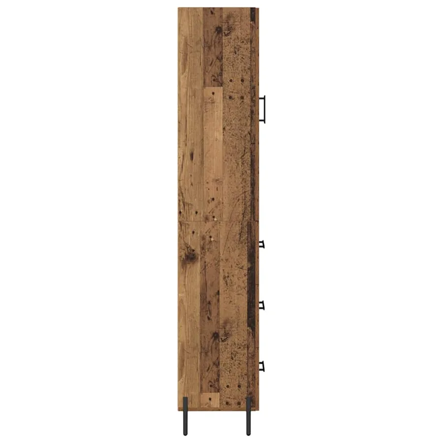 Haut Armoire Bois Ancien 34,5 x 34 x 180 cm Bois d'ingénierie - 9