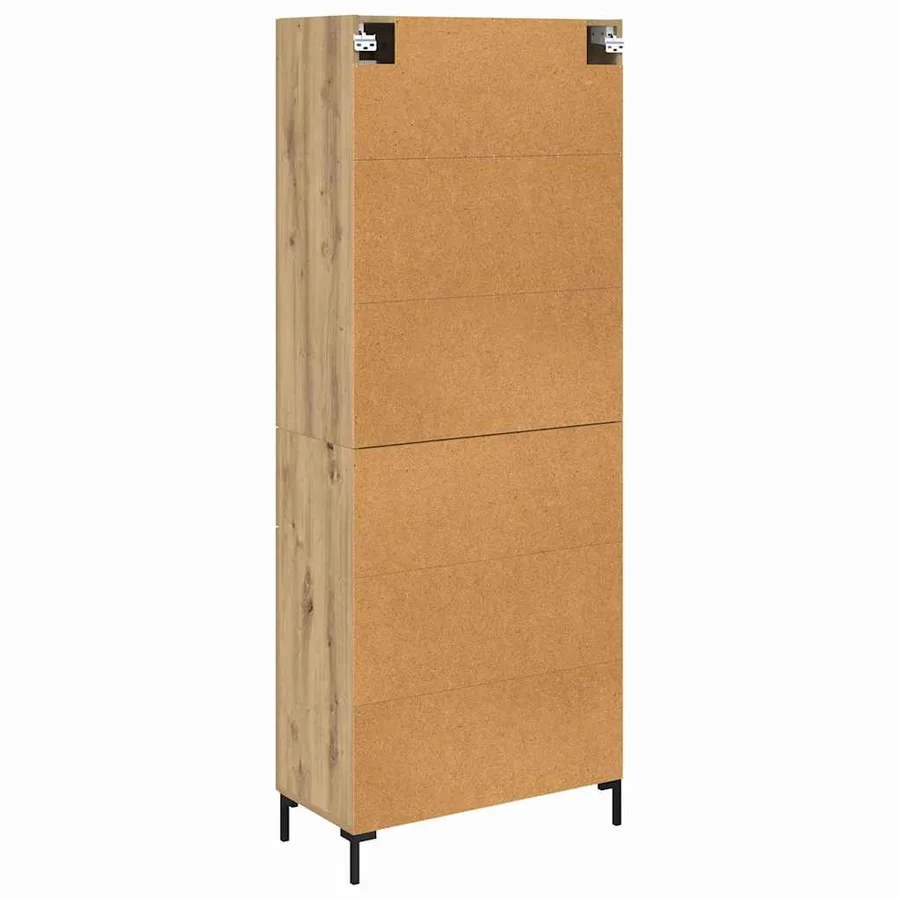 Haut Armoire 2 pcs Chêne artisanal 69,5 x 34 x 180 cm - 10