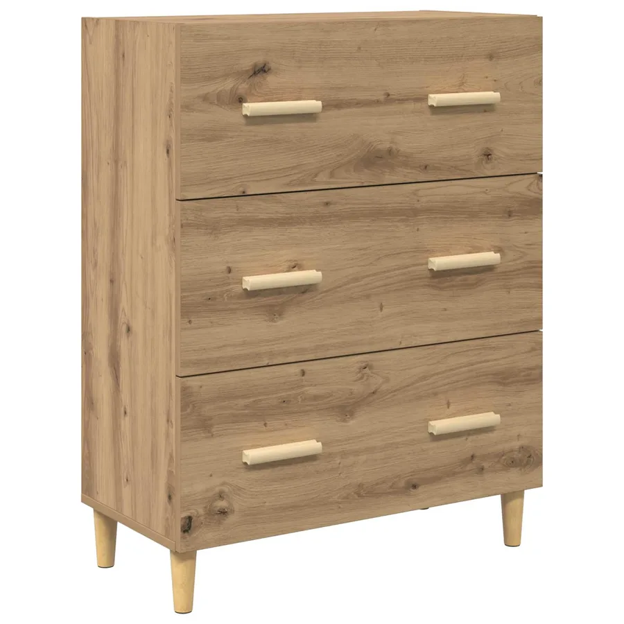 Haut Armoire Chêne artisanal 69,5 x 32,5 x 180 cm - 6