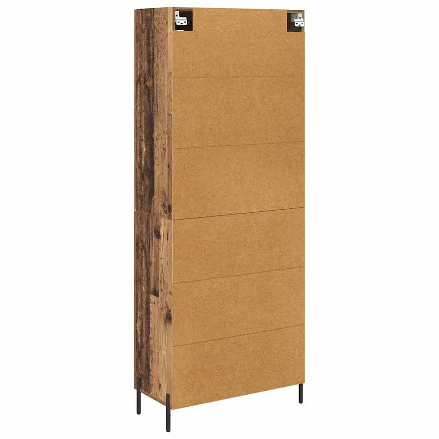 Haut Armoire Bois Ancien 69,5 x 34 x 180 cm Bois d'ingénierie - 10