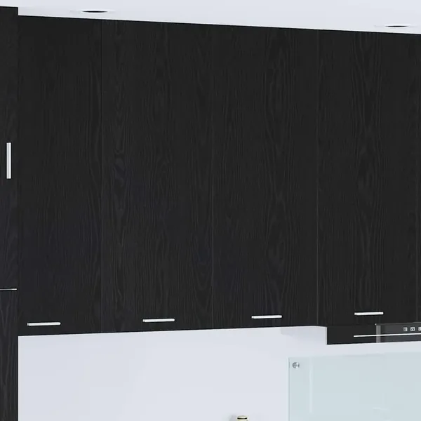 Armoire suspendue Chêne noir 80 x 31 x 100 cm Bois d'ingénierie