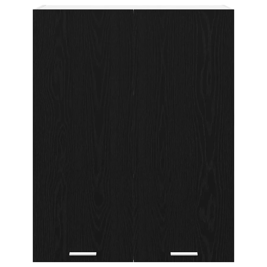 Armoire suspendue Chêne noir 80 x 31 x 100 cm Bois d'ingénierie - 6