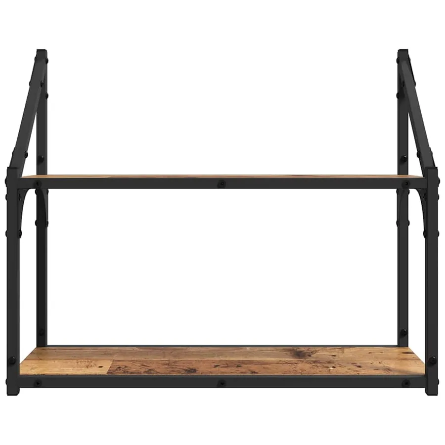 Étagère Murale Bois ancien 60 x 21 x 51 cm Bois d'ingénierie - 5