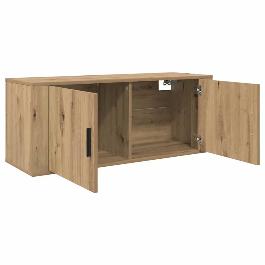 Ensemble de meuble TV mural 3 pcs Chêne artisanal - 6