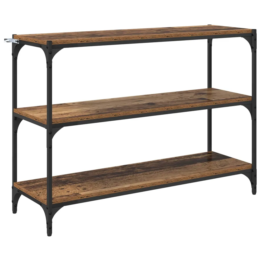 Bibliothèque Bois ancien 100 x 33 x 70,5 cm - 2