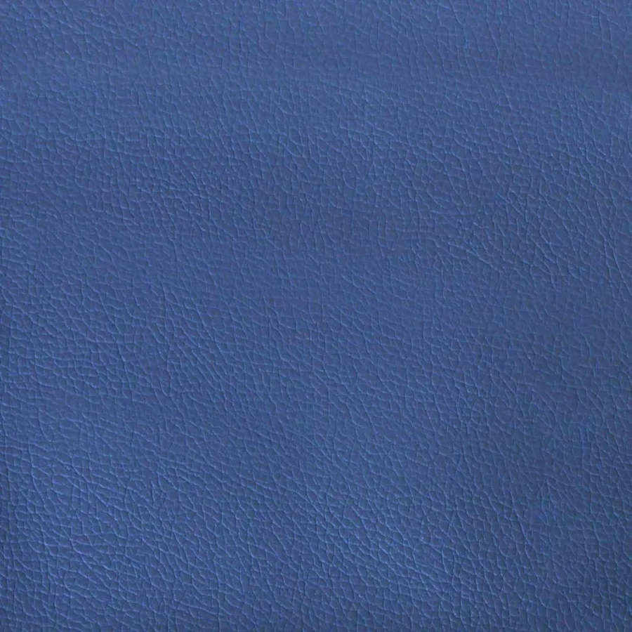 Chaise de jeu de massage et repose-pied Noir et bleu Similicuir - 14