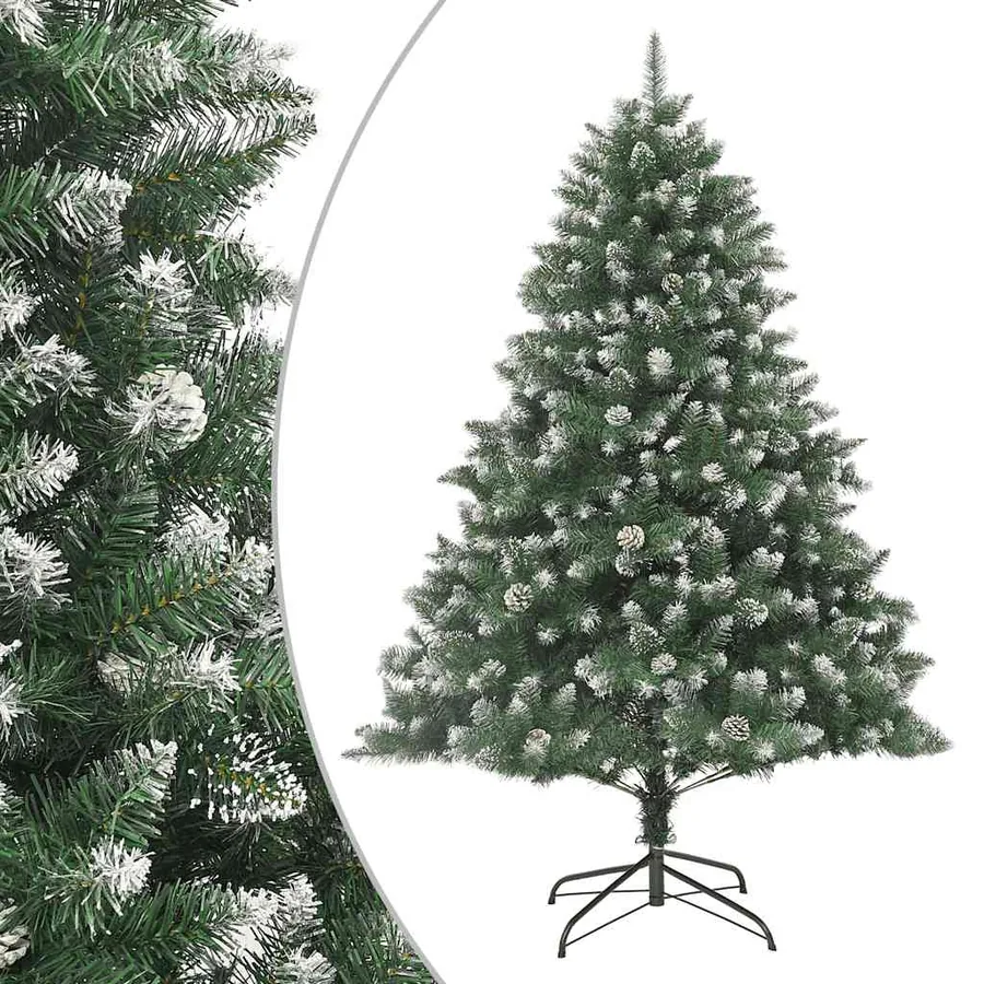 Sapin de Noël artificiel avec support 180 cm PVC