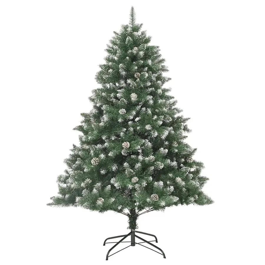Sapin de Noël artificiel avec support 180 cm PVC - 2
