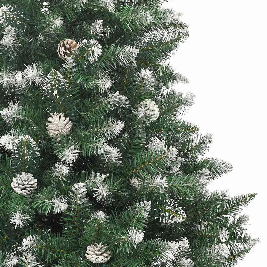 Sapin de Noël artificiel avec support 180 cm PVC - 5