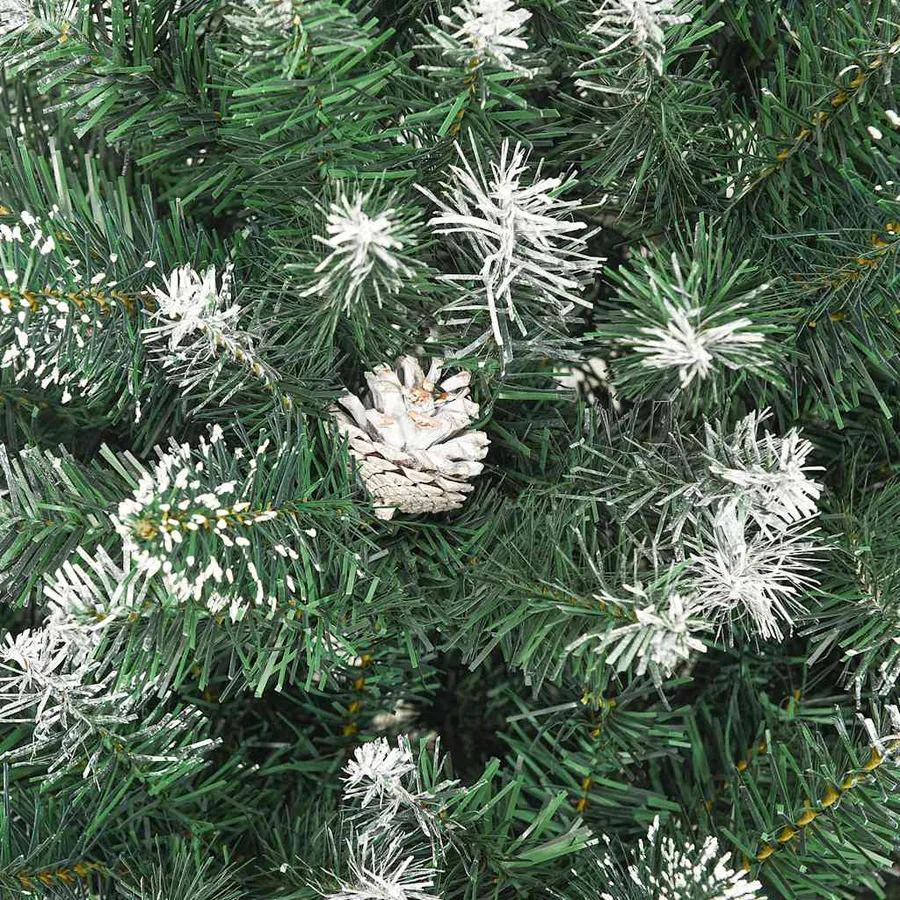 Sapin de Noël artificiel avec support 180 cm PVC - 6