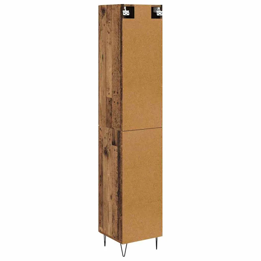 Haut Armoire Bois Ancien 34,5 x 34 x 90 cm Bois d'ingénierie - 10