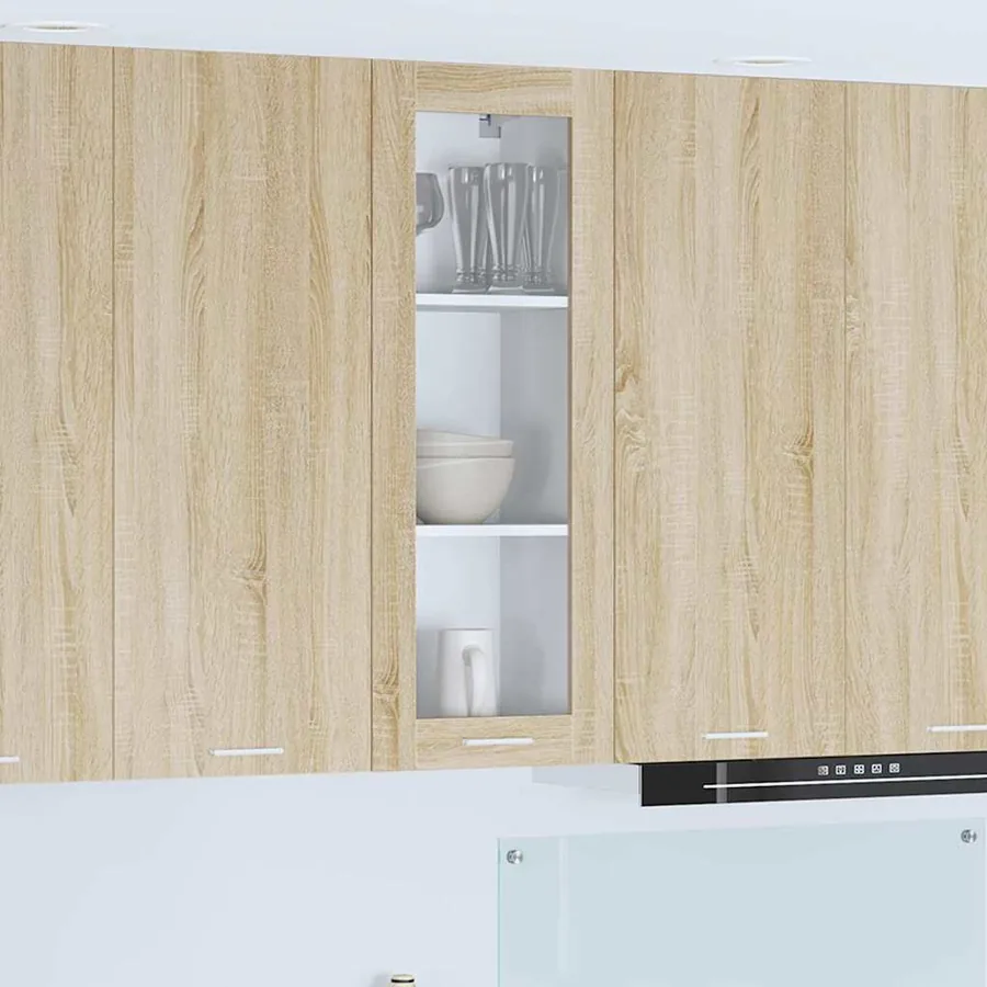 Armoire suspendue avec stockage Chêne Sonoma 40 x 31 x 100 cm