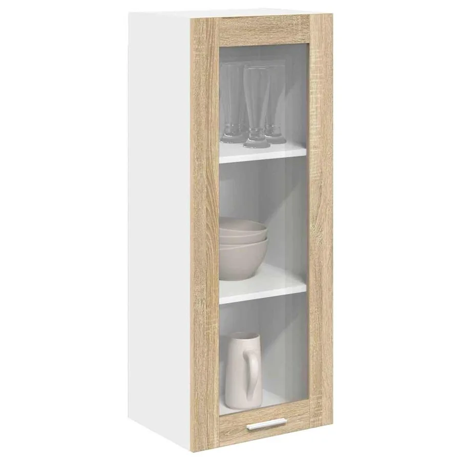 Armoire suspendue avec stockage Chêne Sonoma 40 x 31 x 100 cm - 3