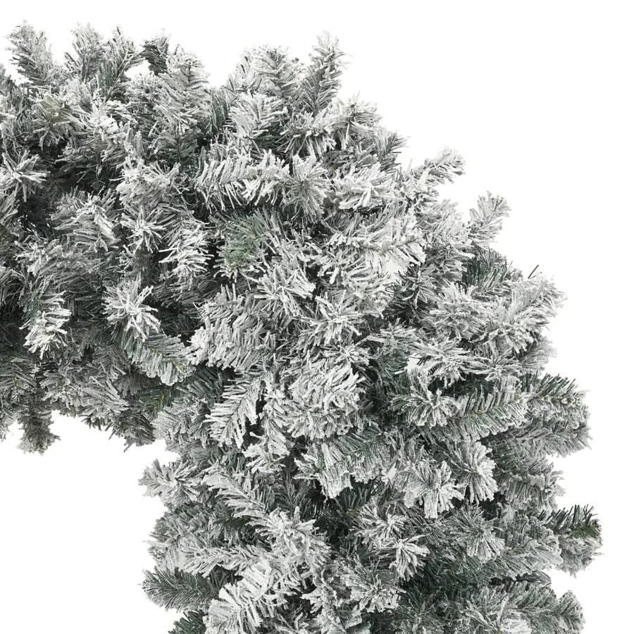 Arche de sapin de Noël à flocons de neige 240 cm - 4
