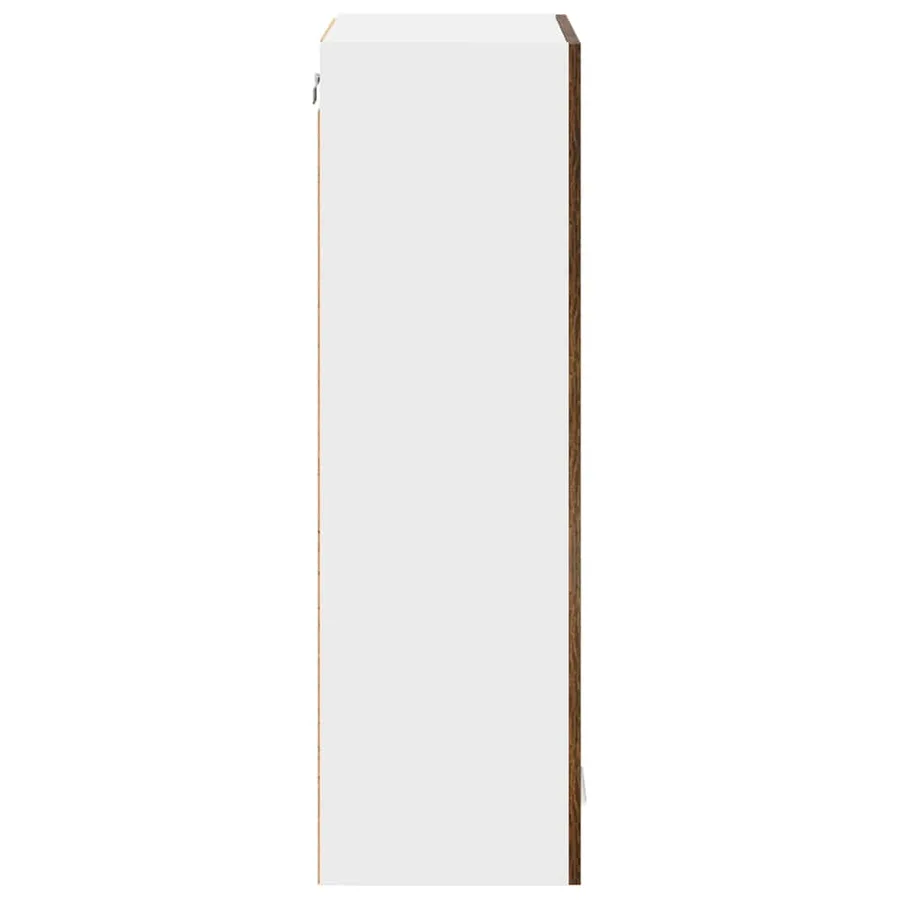 Armoire suspendue Chêne fumé 40 x 31 x 100 cm Bois d'ingénierie - 7