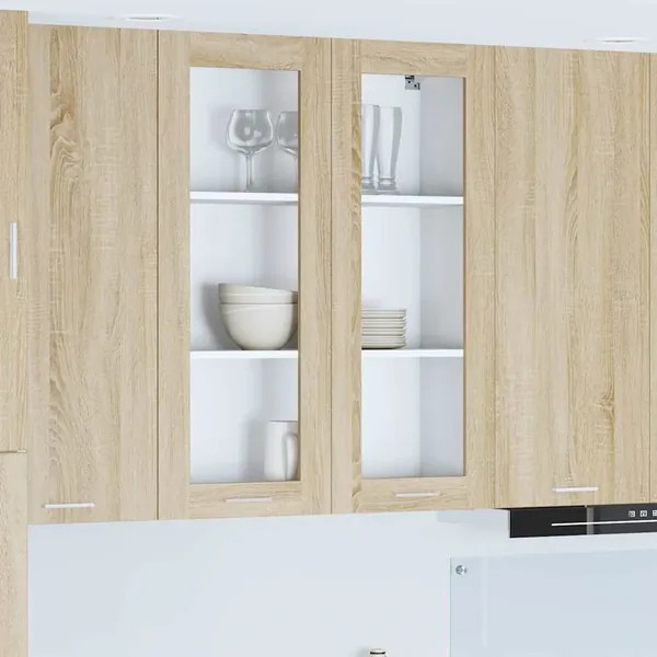 Armoire suspendue avec stockage Chêne Sonoma 80 x 31 x 100 cm