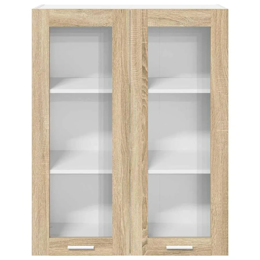 Armoire suspendue avec stockage Chêne Sonoma 80 x 31 x 100 cm - 6