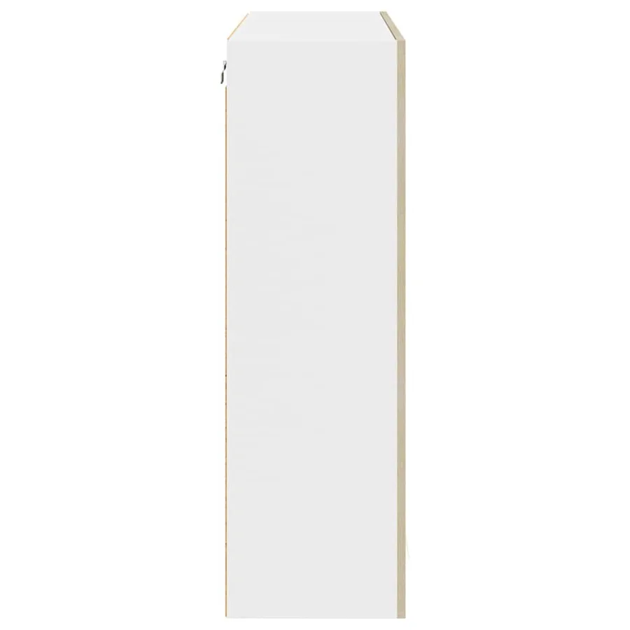 Armoire suspendue avec stockage Chêne Sonoma 80 x 31 x 100 cm - 7