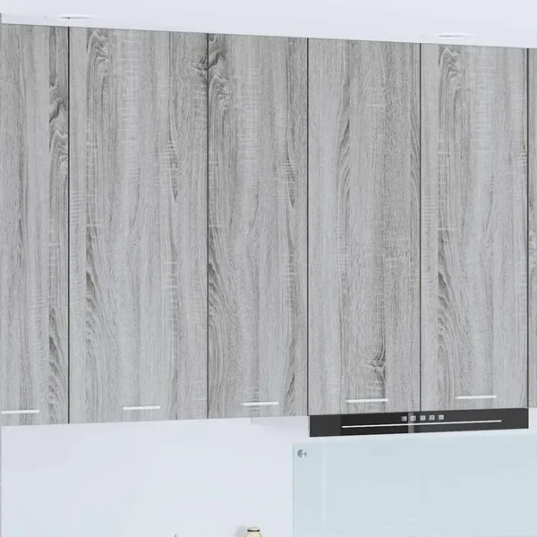 Armoire suspendue avec stockage Gris Sonoma 30 x 31 x 100 cm