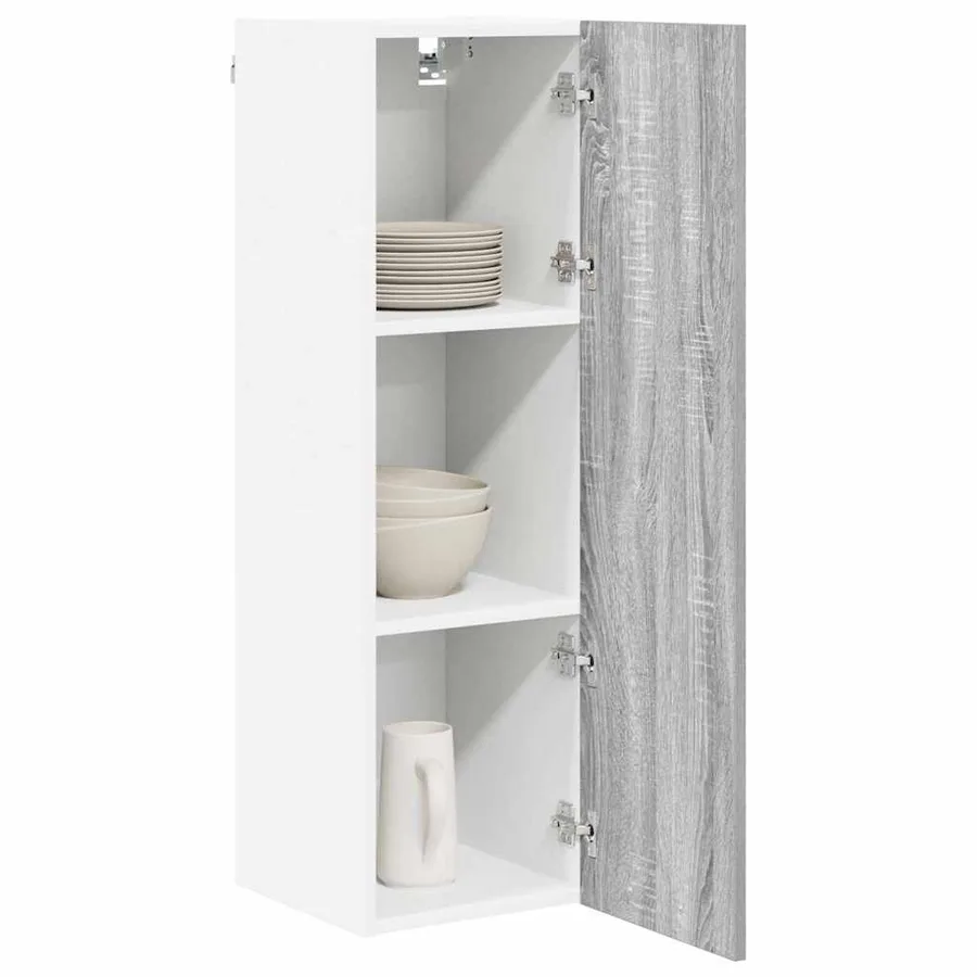 Armoire suspendue avec stockage Gris Sonoma 30 x 31 x 100 cm - 3