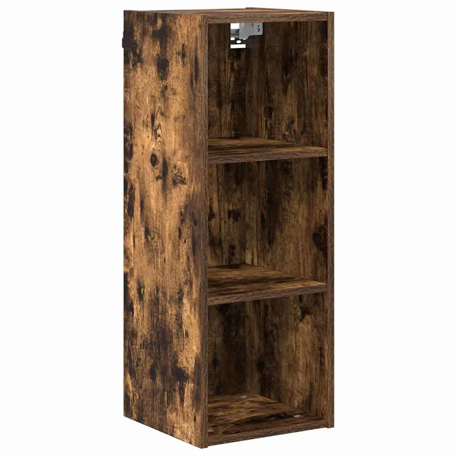 Armoire suspendue avec stockage Chêne fumé 30 x 29,5 x 80 cm - 2