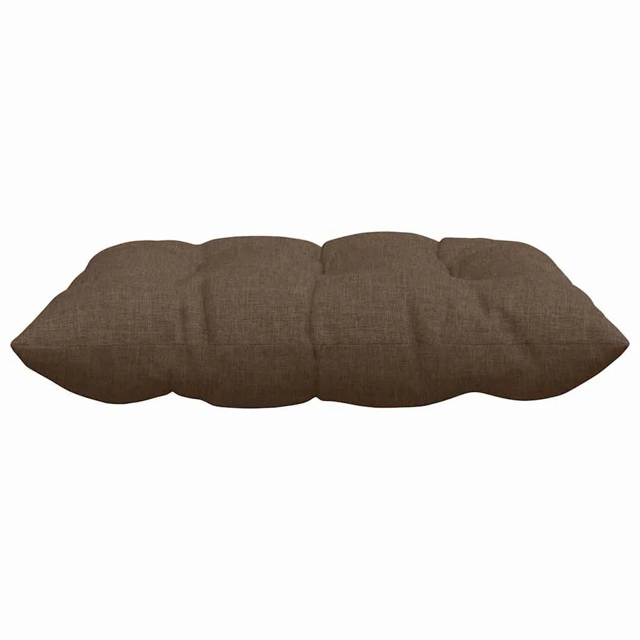 Coussins de siège 4 pcs Marron 40 x 40 x 6 cm tissu - 6