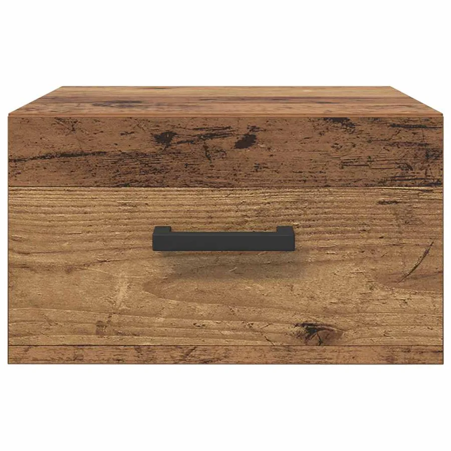 Cabinet de chevet Bois ancien 35 x 35 x 20 cm Bois d'ingénierie - 6