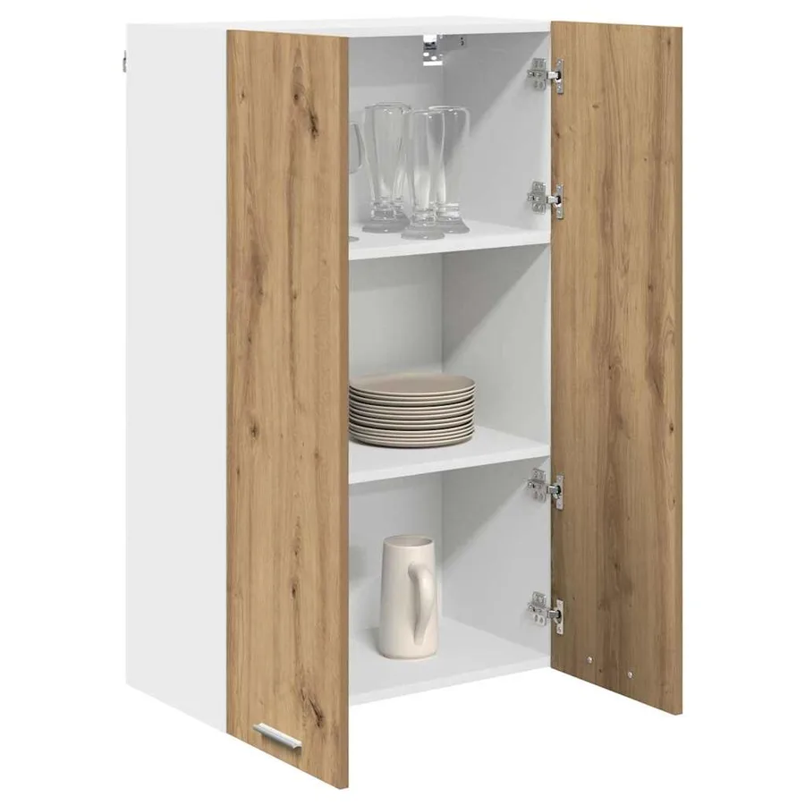 Armoire suspendue avec porte Chêne artisanal 60 x 31 x 100 cm - 3