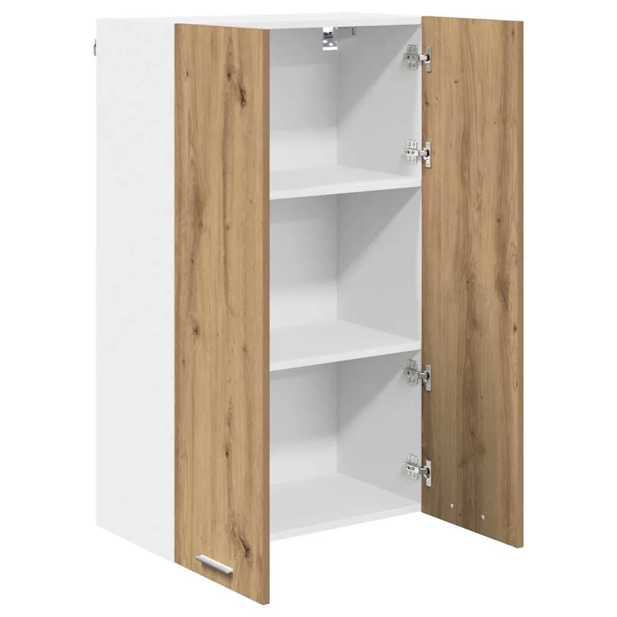 Armoire suspendue avec porte Chêne artisanal 60 x 31 x 100 cm - 5