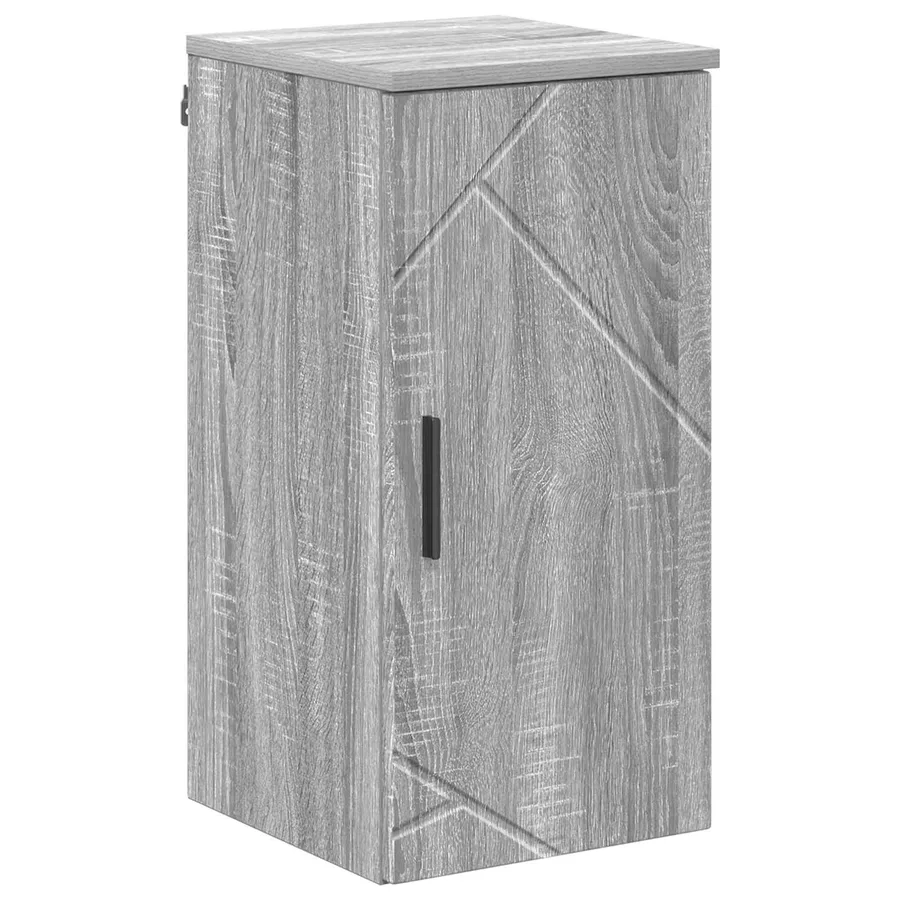 Cabinet de salle de bain Gris Sonoma 30 x 31,5 x 61 cm - 2
