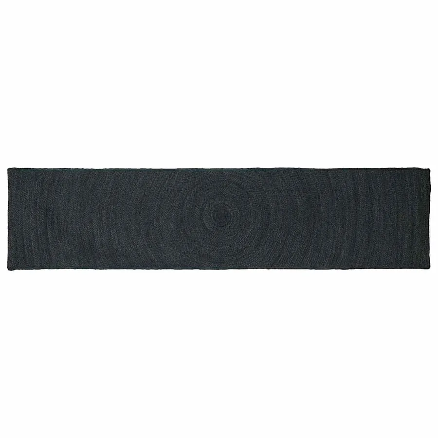 Tapis de surface Gris foncé 60 x 200 cm Jute