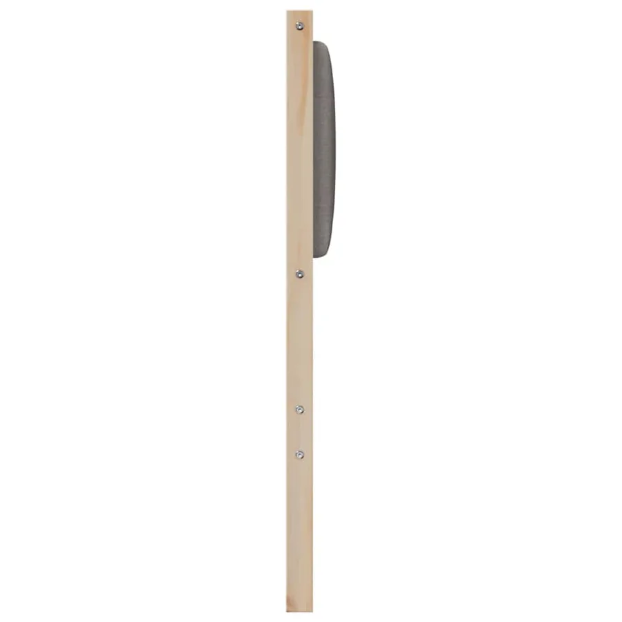 Tête de lit Autre Marron 75 cm Bois massif en pin - 5