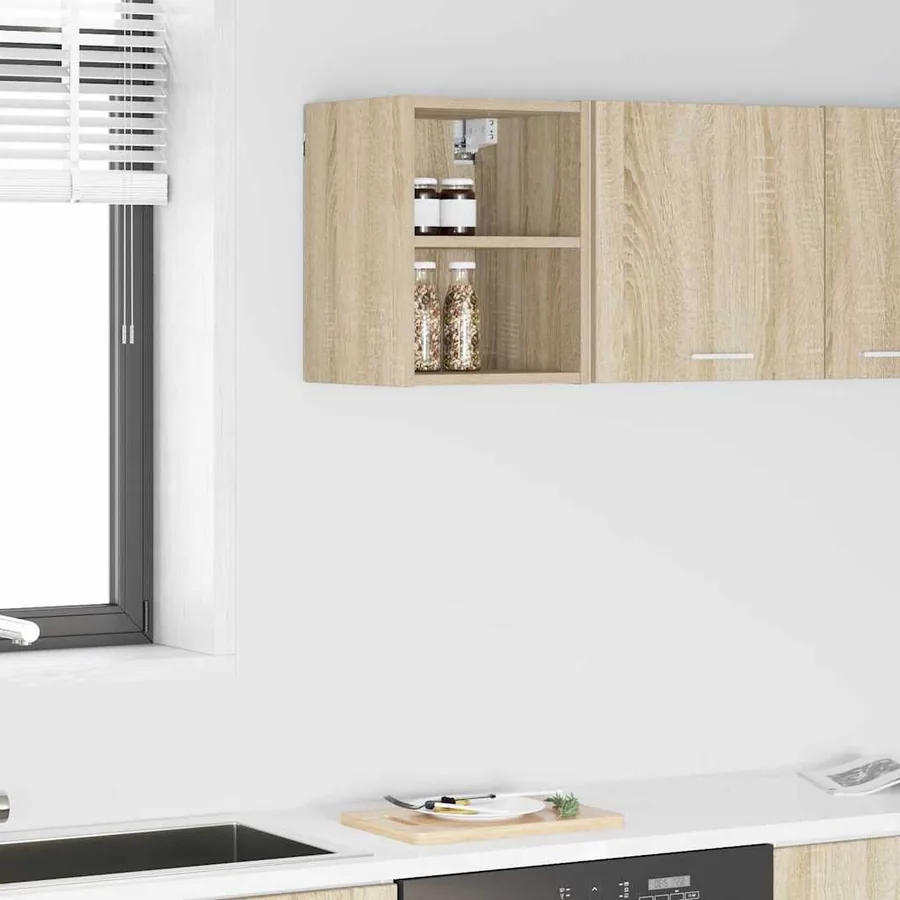 Armoire suspendue avec stockage Chêne Sonoma 30 x 29,5 x 40 cm