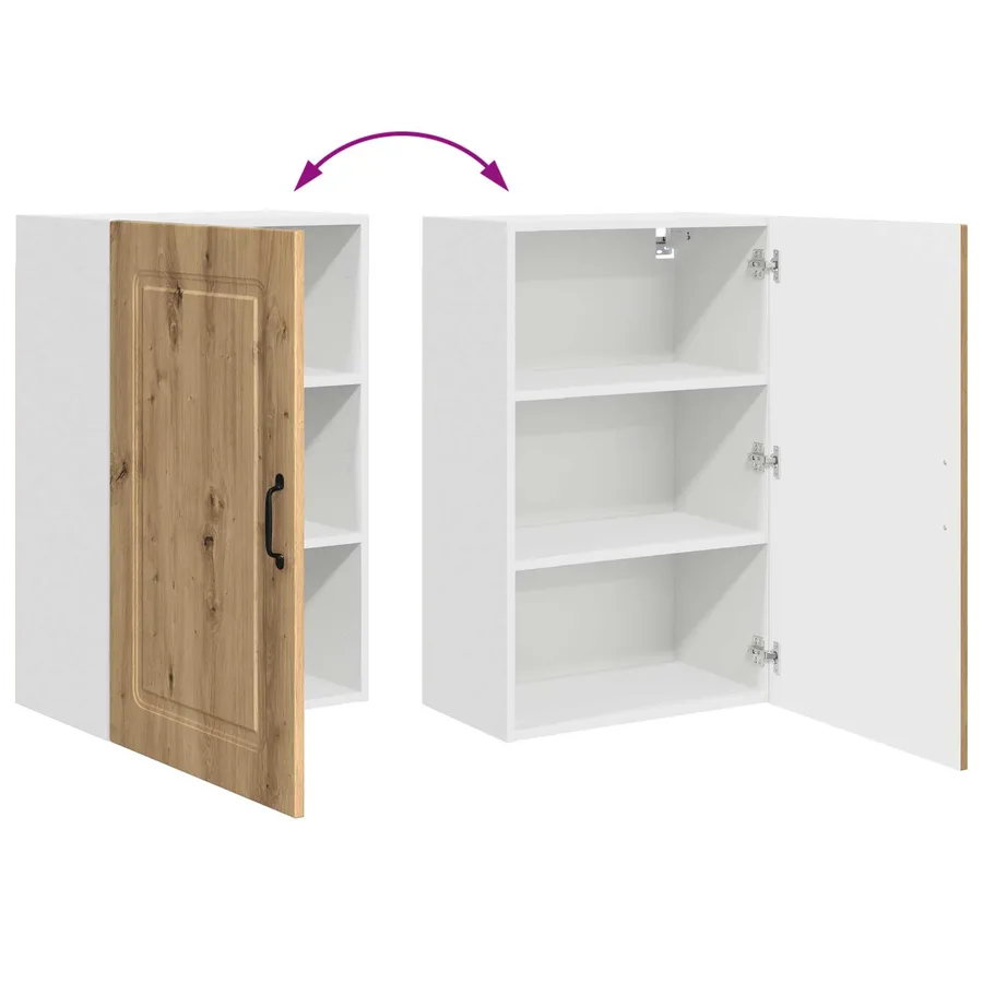 Panneau de lave-vaisselle Kalmar Chêne artisanal - 8