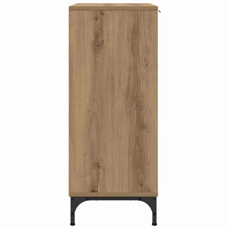 Buffet Chêne artisanal 89,5 x 33 x 82 cm Bois d'ingénierie - 7