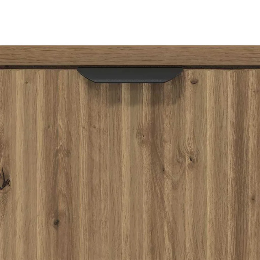 Buffet Chêne artisanal 89,5 x 33 x 82 cm Bois d'ingénierie - 9