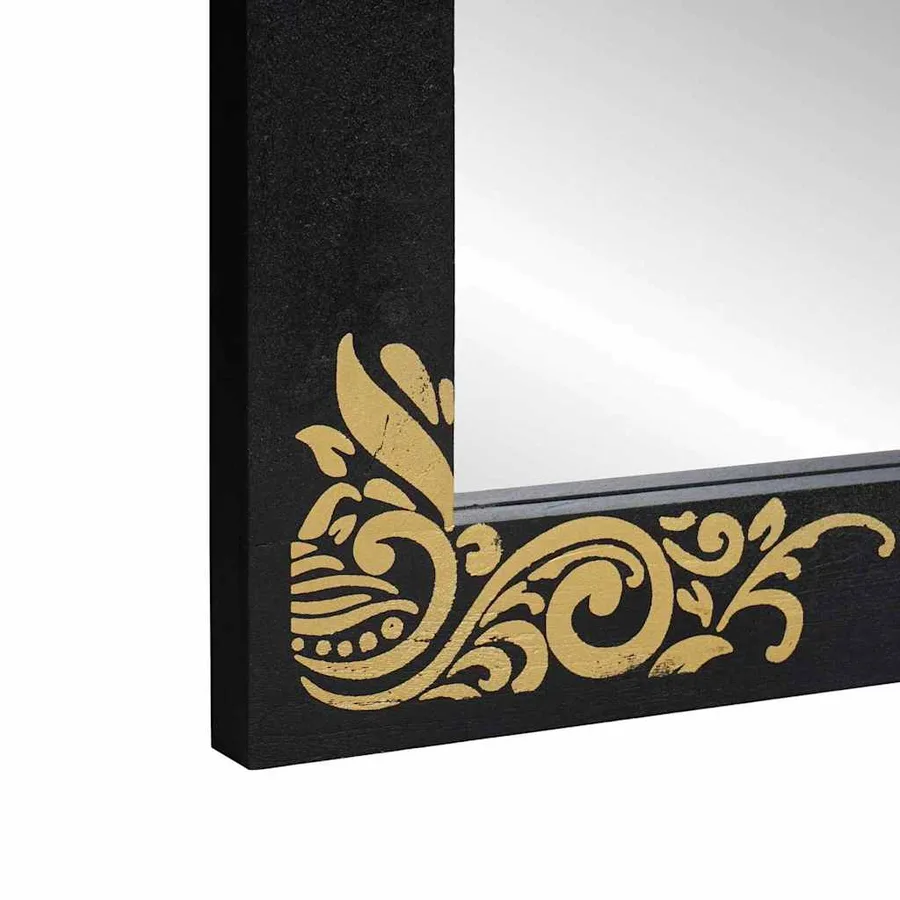 Ensemble de Meubles de Salle de Bain Montage mural 2 pcs Noir - 10