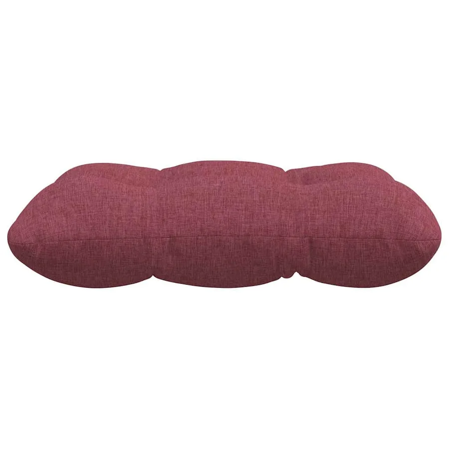 Coussins de siège 4 pcs Bordeaux 45 x 45 x 12 cm tissu - 6