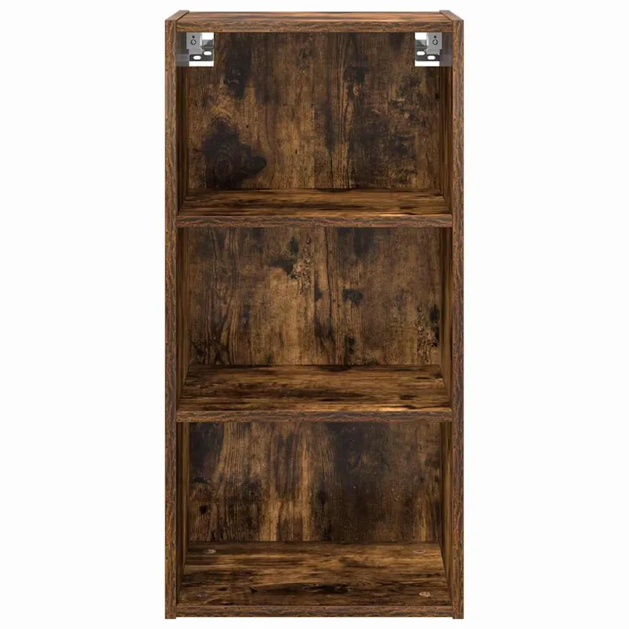 Armoire suspendue avec stockage Chêne fumé 40 x 29,5 x 80 cm - 5