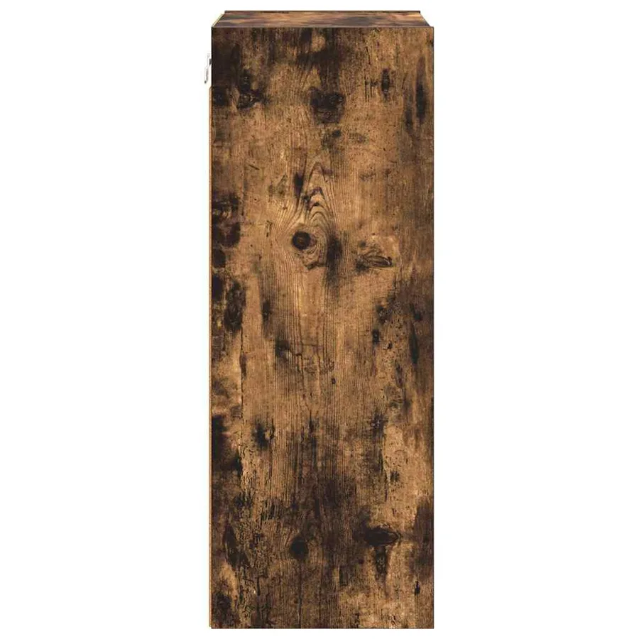 Armoire suspendue avec stockage Chêne fumé 40 x 29,5 x 80 cm - 6