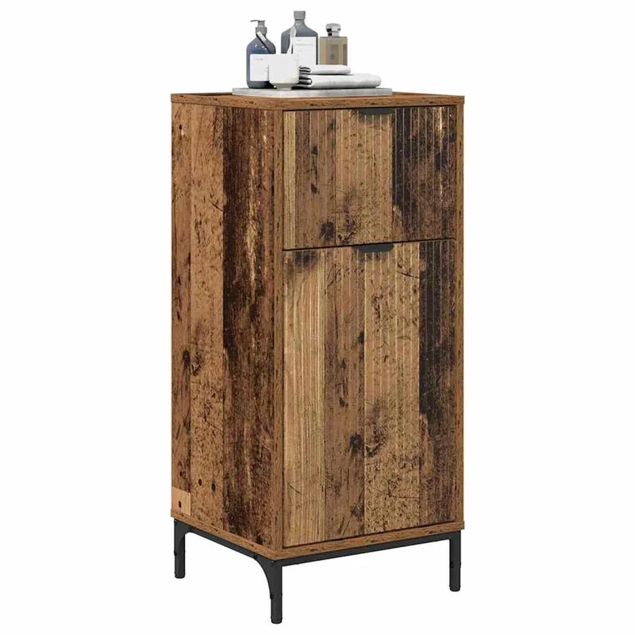 Cabinet de salle de bain Bois Ancien 39,5 x 36 x 88 cm - 3